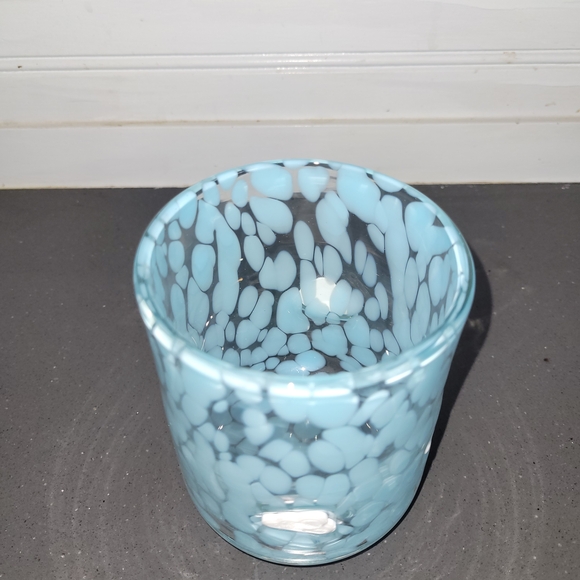 Anthropologie Confetti Icon Juice Glass Cloud 17.25 oz – Handblown Colorful NIB - Picture 3 of 4